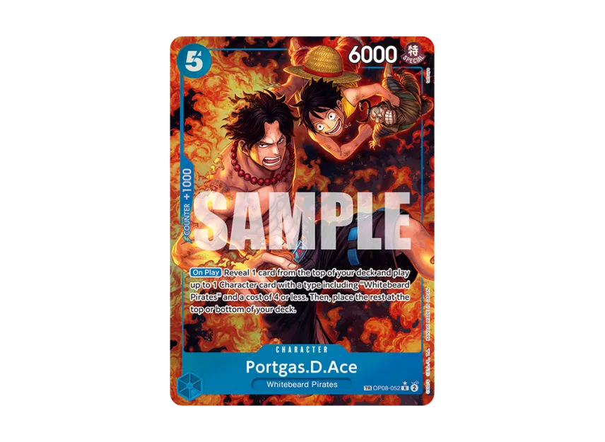 Portgas.D.Ace R-TR [OP08-052] [EN] (Booster Pack "Royal Blood")