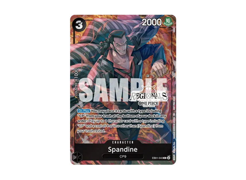 Spandine R [EB01-043] [EN] (Promotional Card "Offline Regional Participation Pack 25-26 Season 1")