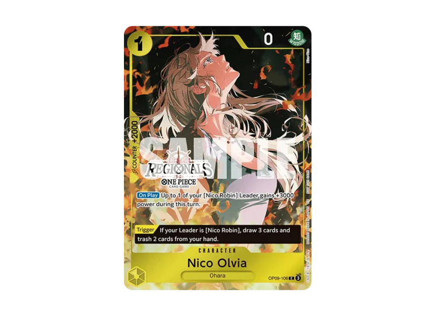 Nico Olvia C [OP09-106] [EN] (Promotional Card "Offline Regional Participation Pack 25-26 Season 1")