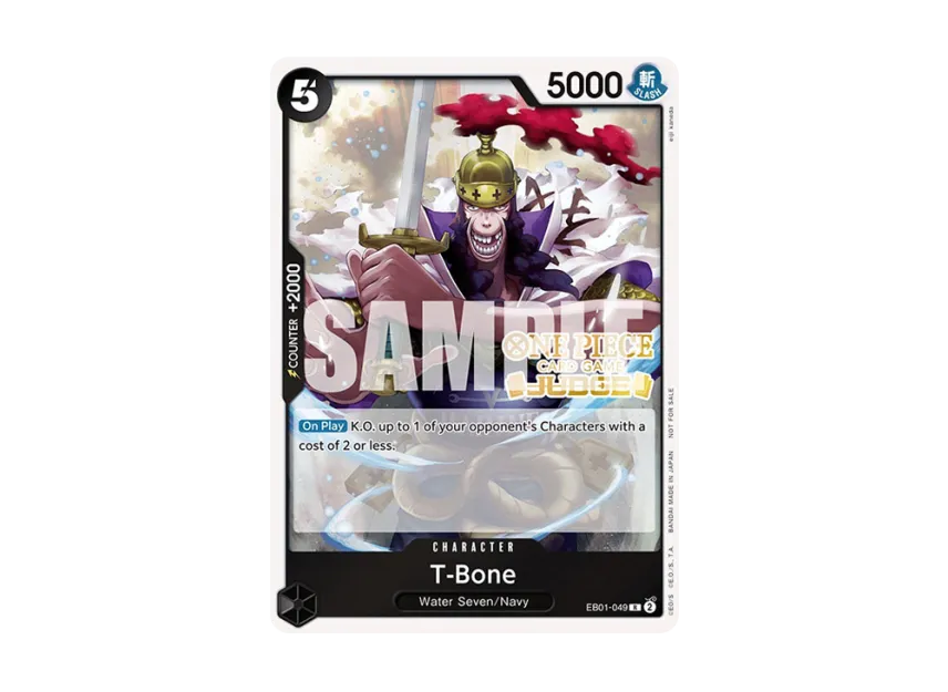 T-Bone R [EB01-049] [EN] (Promotional Card "Judge Pack Vol.5")