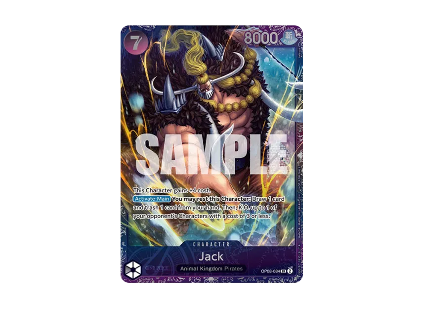 Jack SR [OP08-084] [EN] (Promotional Card "Treasure Cup February 2025")