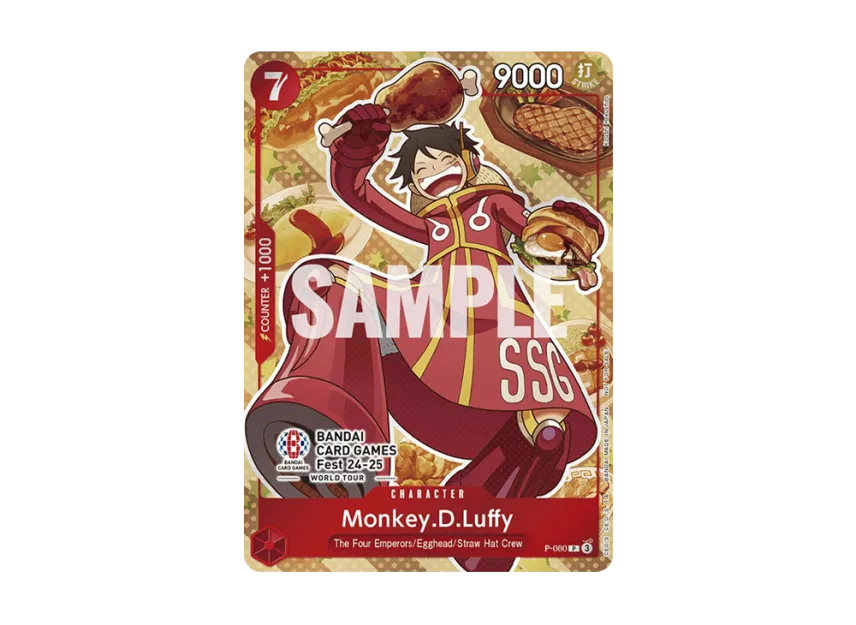Monkey.D.Luffy P [P-080] [EN] (Promotional Card "Bandai Card Game Fest 24-25 in Orlando with Toy and Hobby Expo")