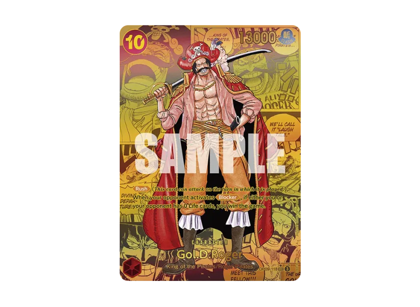 Gol.D.Roger SEC-SP : Comic Parallel [OP09-118] [EN] (Booster Pack "Emperors in the New World")