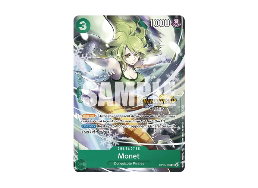 Monet UC [OP05-036] [EN] (Promotional Card "Championship 2024 Event Pack")