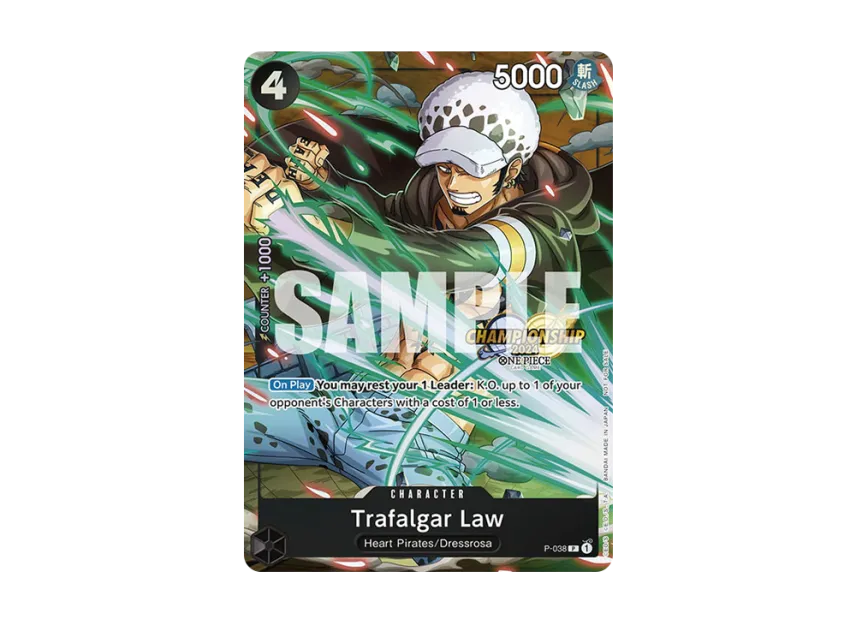 Trafalgar Law P [P-038] [EN] (Promotional Card "Championship 2024 Event Pack")