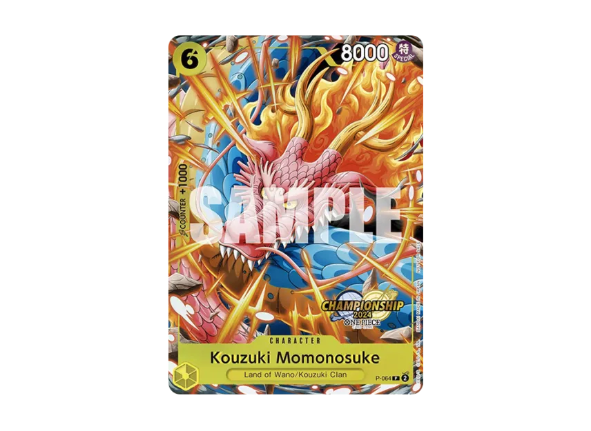 Kouzuki Momonosuke P [P-064] [EN] (Promotional Card "Championship 2024 Event Pack")