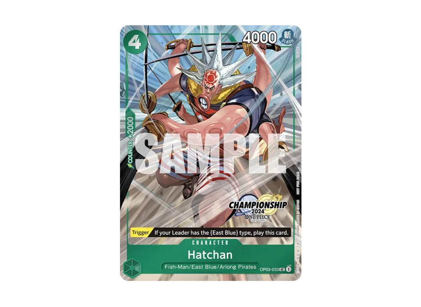 Hatchan UC [OP03-033] [EN] (Promotional Card "Championship 2024 Celebration Pack")