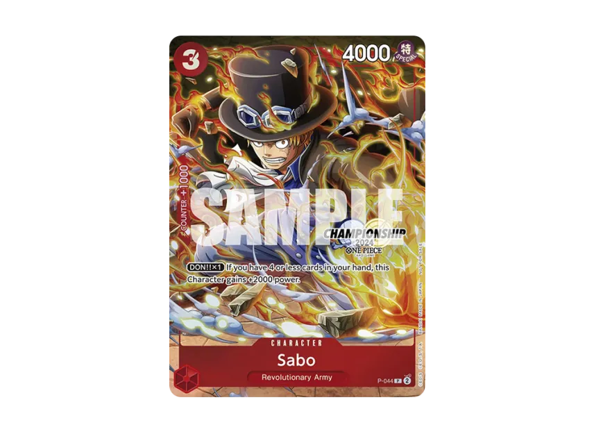 Sabo P [P-044] [EN] (Promotional Card "Championship 2024 Event Pack")