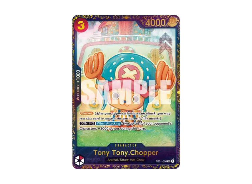 Tony Tony.Chopper SR [EB01-006] [EN] (Promotional Card "Treasure Cup TOP 64")