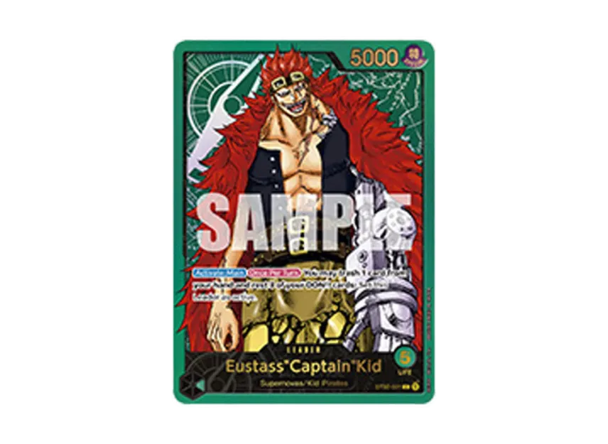 Eustass"Captain"Kid L [ST02-001] (Premium Card Collection "Leader Collection")