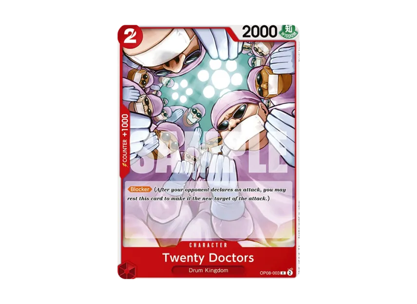 Twenty Doctors C [OP08-003] [EN] (Booster Pack "Two Legends")