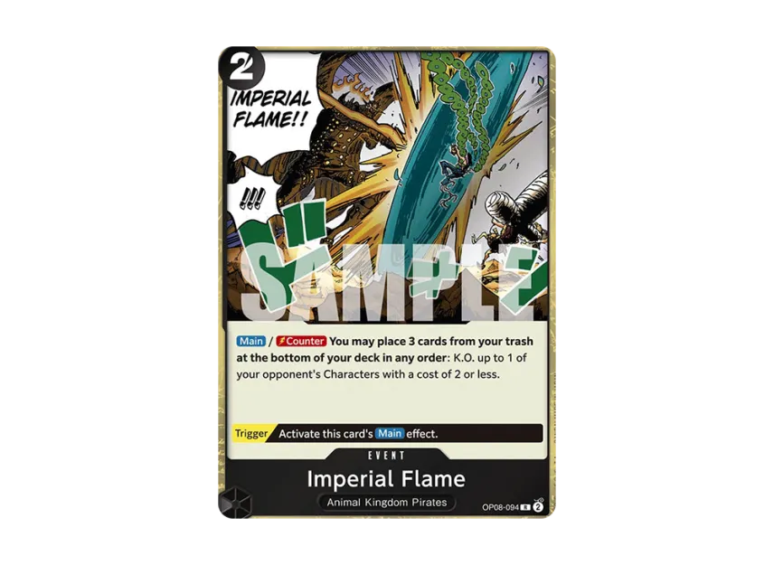 Imperial Flame R [OP08-094] [EN] (Booster Pack "Two Legends")
