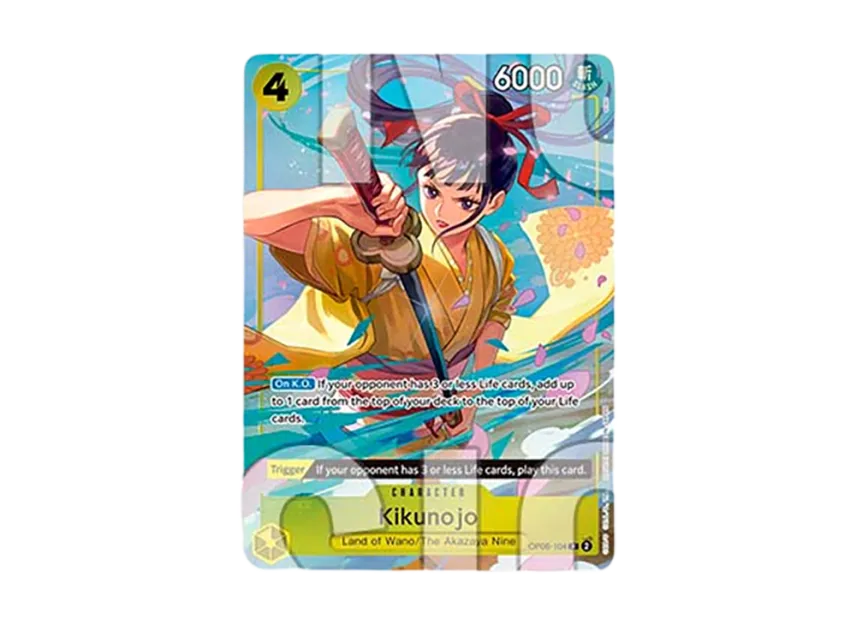 Kikunojo R [OP06-104] (Start Deck "Green Yellow Yamato")