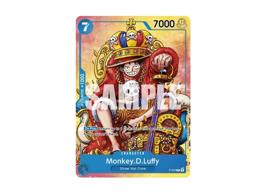 Monkey.D.Luffy P : Participation Prize [P-043] [EN] (Promotional Card "Dreamhack Dallas 2024")