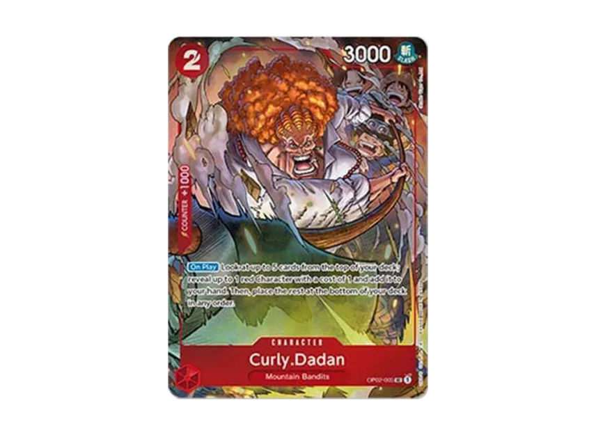 Curly.Dadan UC [OP02-005] [EN] (Premium Card Collection "Best Selection")