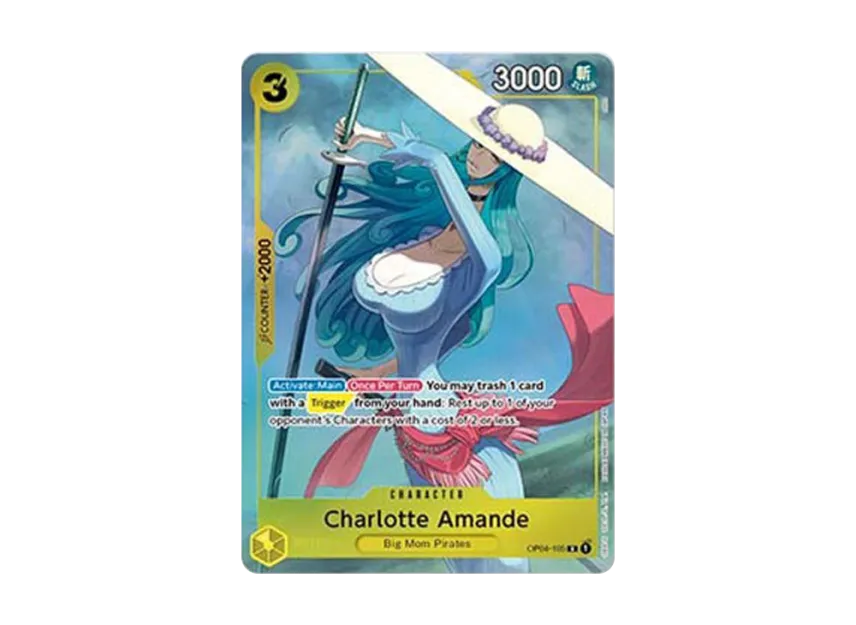 Charlotte Amande R [OP04-105] [EN] (Premium Card Collection "Best Selection")