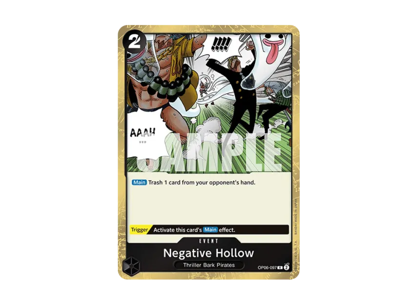 Negative Hollow R [OP06-097] [EN] (Booster Pack "Wings Of The Captain")