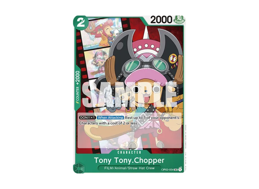 Tony Tony.Chopper UC-P [OP02-034] [EN] (Start Deck "Uta")