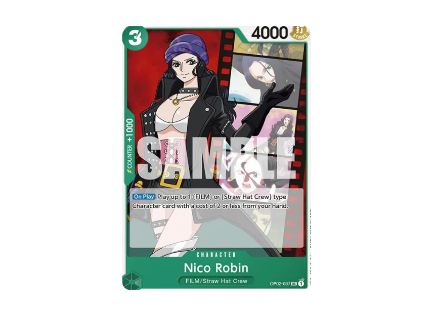 Nico Robin UC-P [OP02-037] [EN] (Start Deck "Uta")