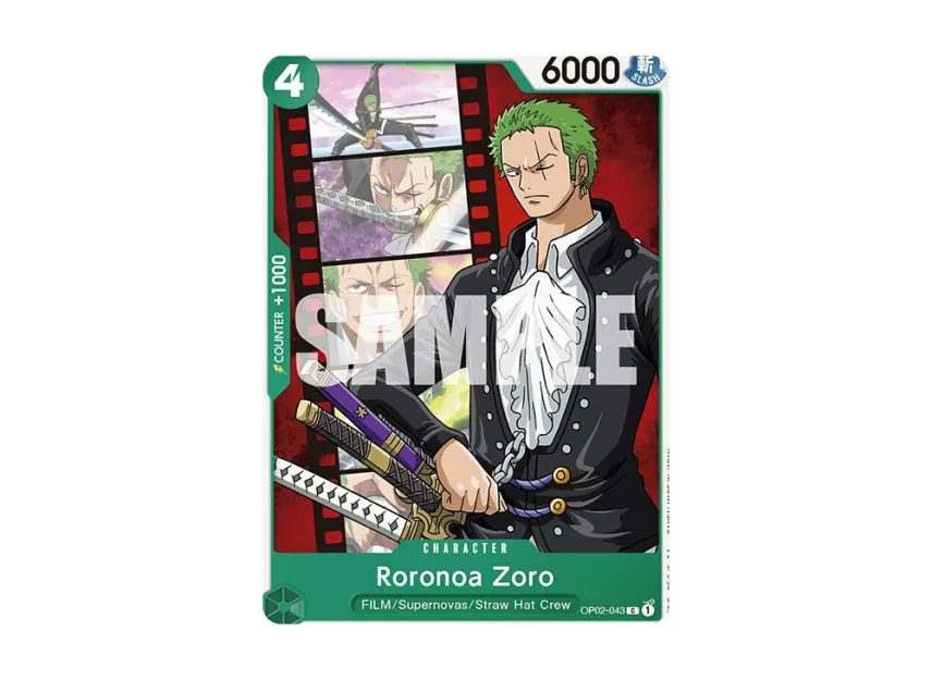 Roronoa Zoro C-P [OP02-043] [EN] (Start Deck "Uta")