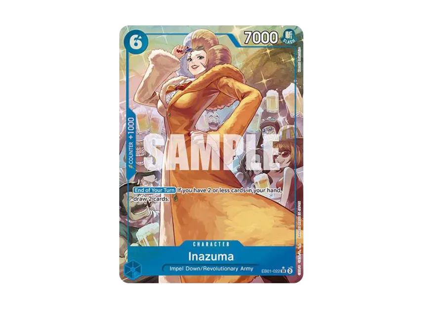 Inazuma SR-P [EB01-022] (Extra Booster "Memorial Collection")