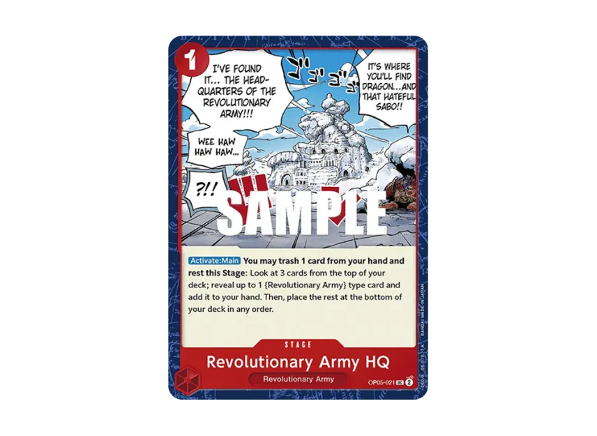 Revolutionary Army HQ UC [OP05-021] [EN] (Booster Pack "Awakening Of The New Era")