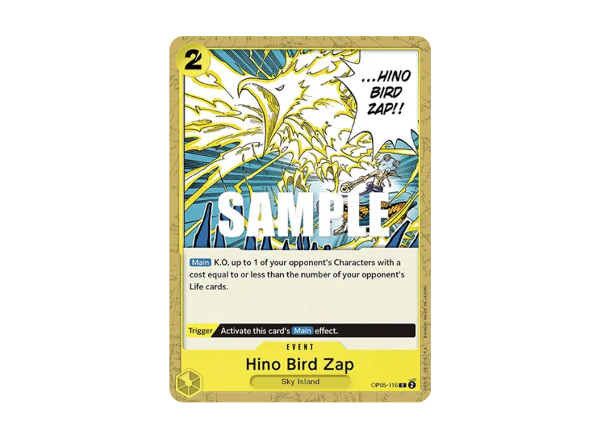 Hino Bird Zap C [OP05-116] [EN] (Booster Pack "Awakening Of The New Era")