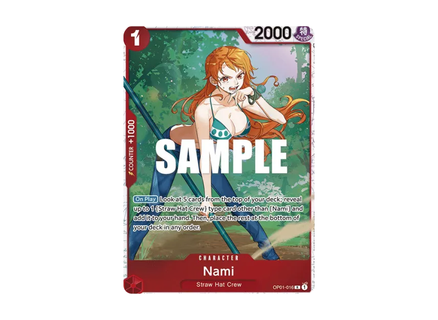 Nami R [OP01-016] [EN] (Ultra DecK "The Three Captains")