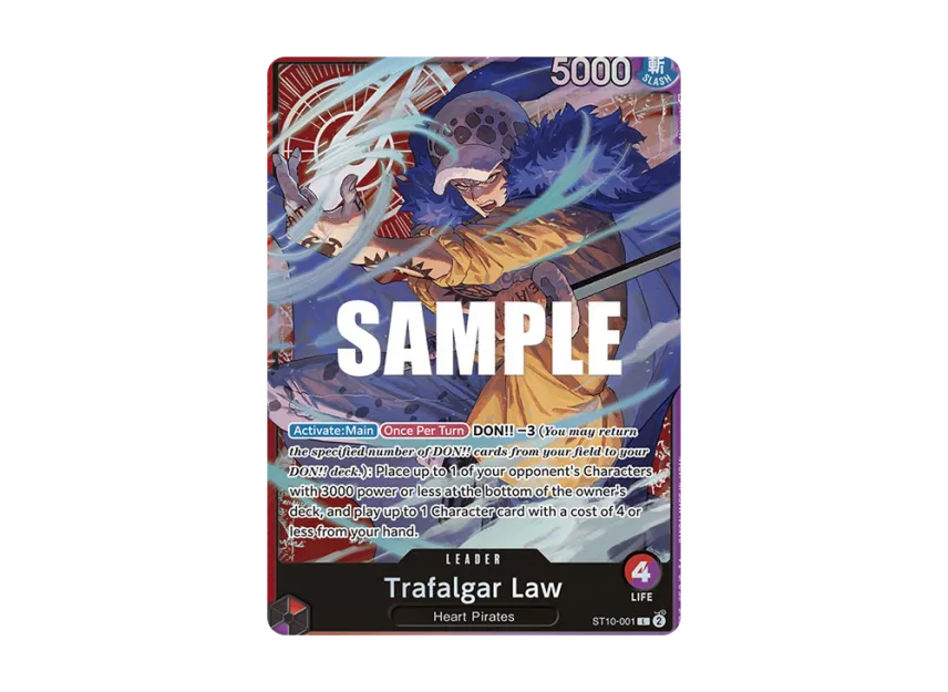 Trafalgar Law L [ST10-001] [EN] (Ultra DecK "The Three Captains")