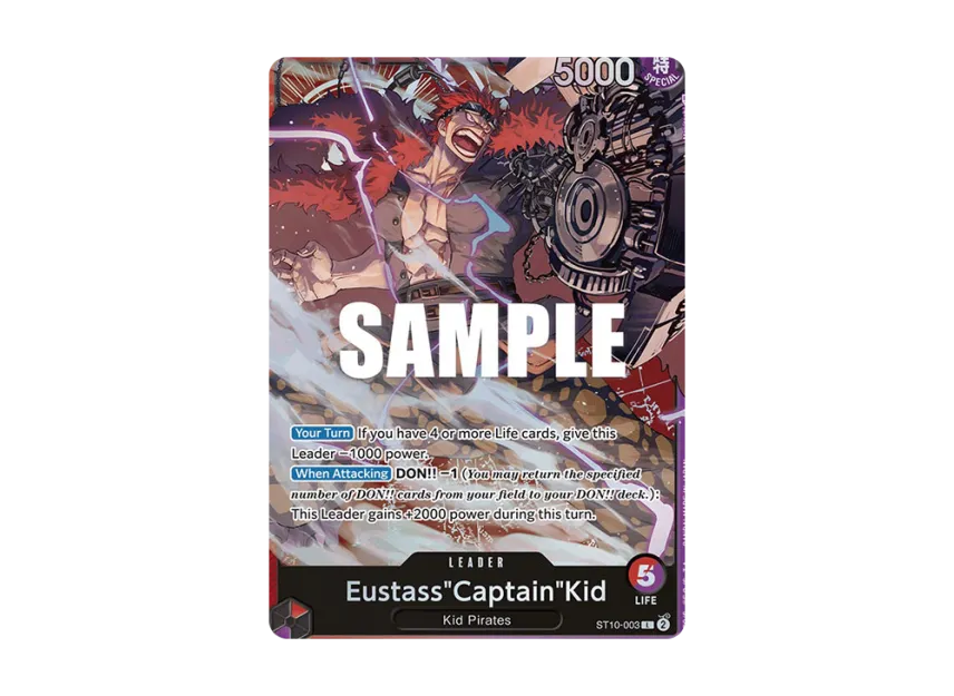 Eustass"Captain"Kid L [ST10-003] [EN] (Ultra DecK "The Three Captains")