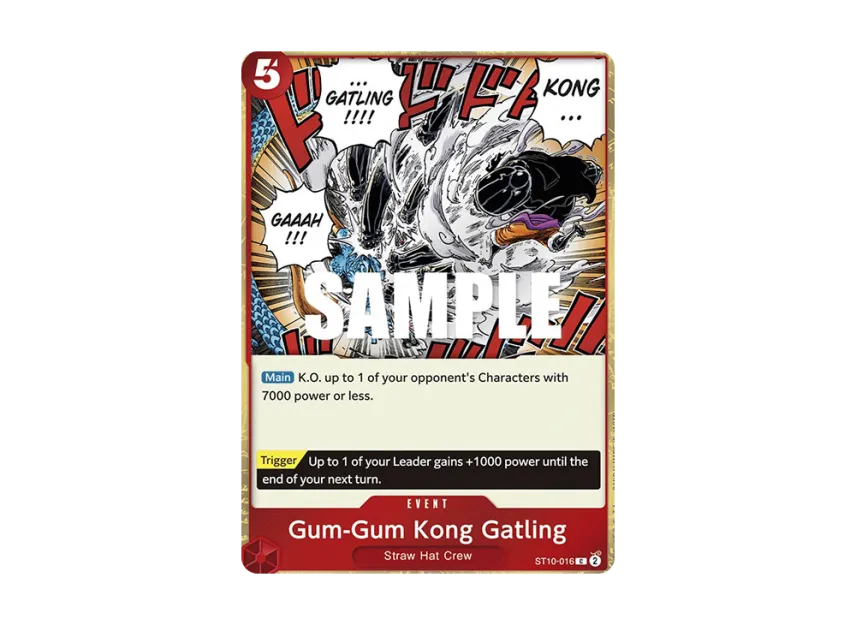 Gum-Gum Kong Gatling C [ST10-016] [EN] (Ultra DecK "The Three Captains")