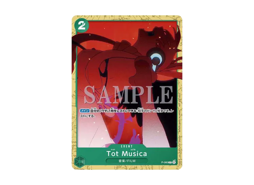 Tot Musica P [P-060] ("ONE PIECE Card Game Encore Pack")