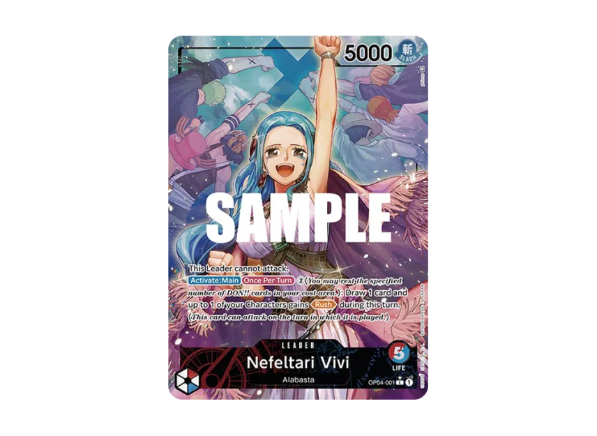 Nefeltari Vivi L-P [OP04-001] [EN] (Booster Pack "Kingdoms Of Intrigue")
