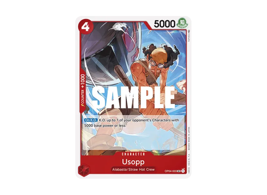 Usopp UC [OP04-003] [EN] (Booster Pack "Kingdoms Of Intrigue")