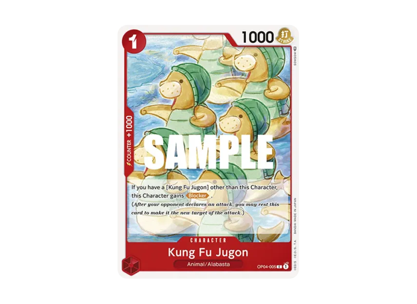 Kung Fu Jugon C [OP04-005] [EN] (Booster Pack "Kingdoms Of Intrigue")