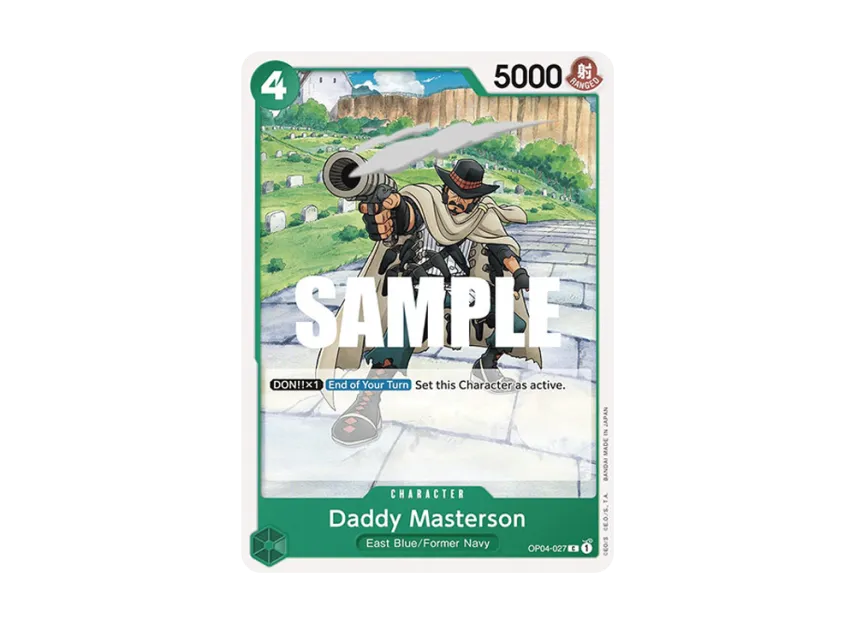 Daddy Masterson C [OP04-027] [EN] (Booster Pack "Kingdoms Of Intrigue")