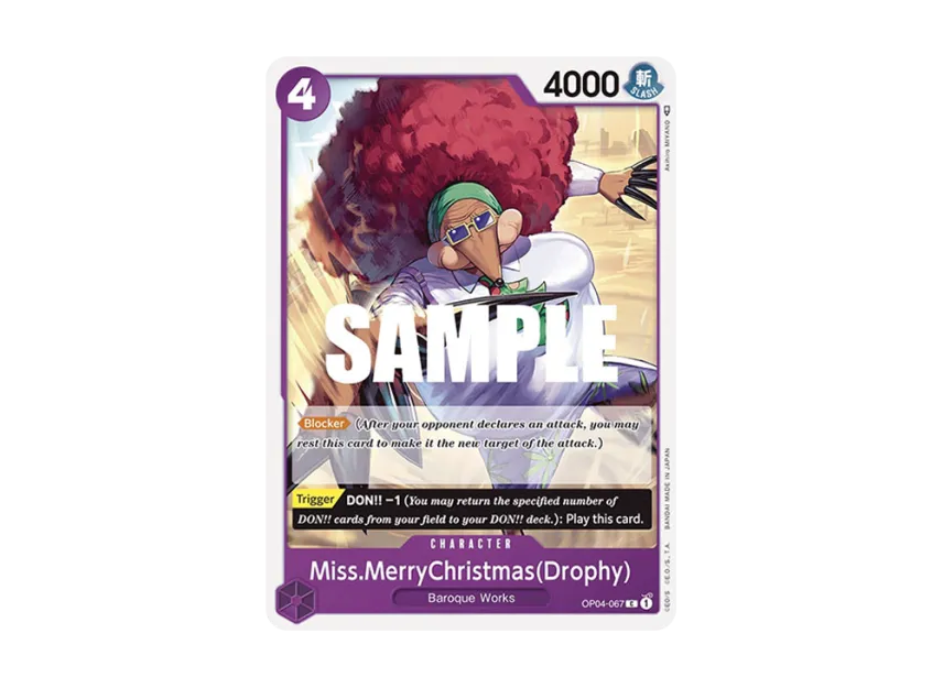 Miss.MerryChristmas(Drophy) C [OP04-067] [EN] (Booster Pack "Kingdoms Of Intrigue")