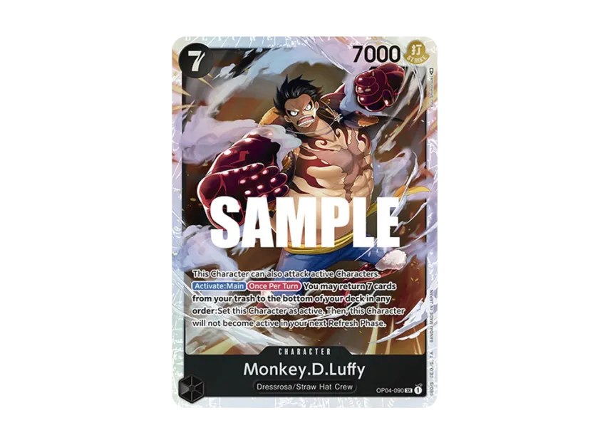 Monkey.D.Luffy SR [OP04-090] [EN] (Booster Pack "Kingdoms Of Intrigue")