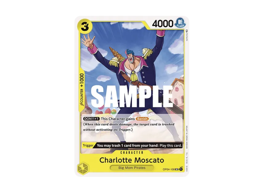 Charlotte Moscato UC [OP04-108] [EN] (Booster Pack "Kingdoms Of Intrigue")