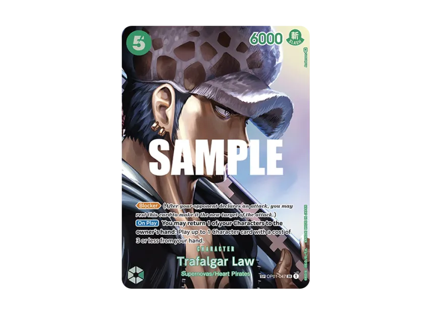 Trafalgar Law SR-SPC [OP01-047] [EN] (Booster Pack "Kingdoms Of Intrigue")