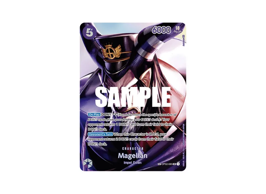 Magellan SR-SPC [OP02-085] [EN] (Booster Pack "Kingdoms Of Intrigue")