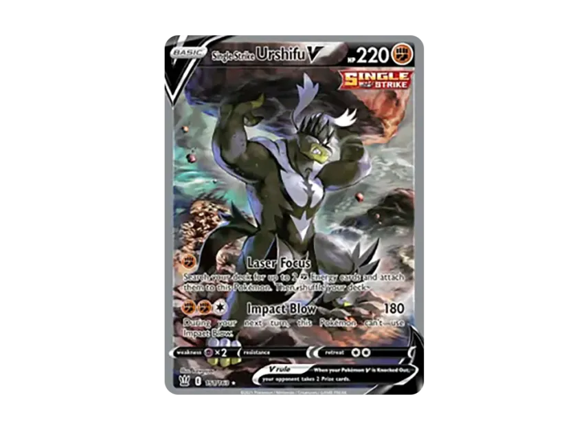 Single Strike Urshifu V UR [163-BATTLE-STYLES 151/163] (Sword & Shield "Battle Styles")