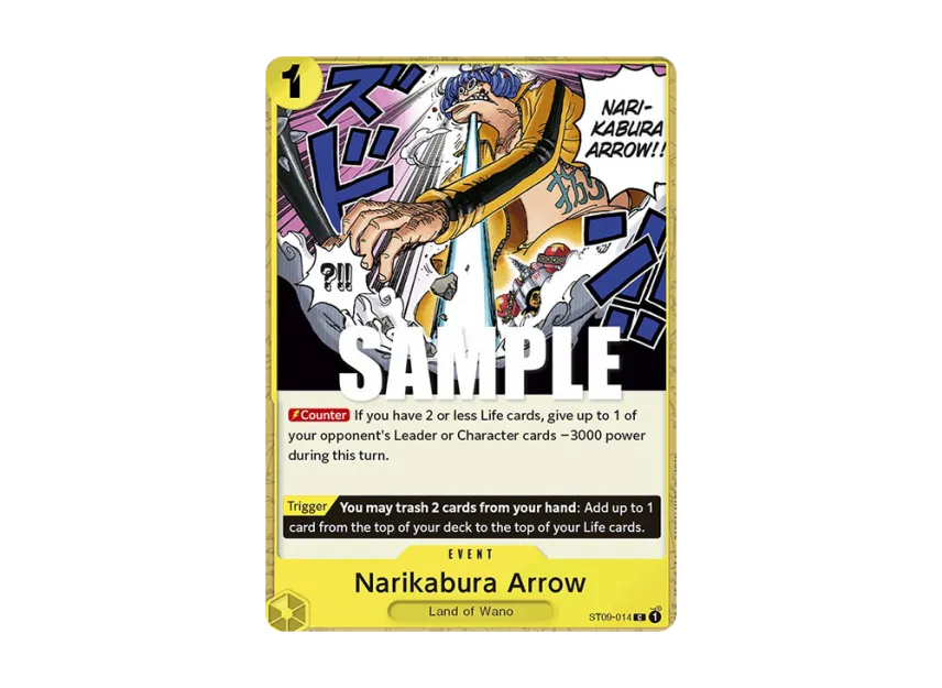 Narikabura Arrow C [ST09-014] [EN] (Premium Booster "ONE PIECE CARD THE BEST")
