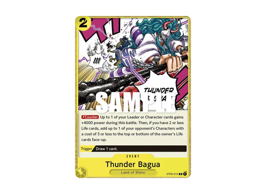 Thunder Bagua C [ST09-015] [EN] (Start Deck)