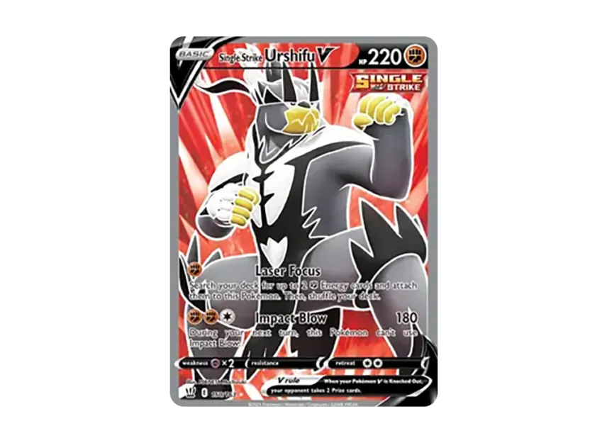 Single Strike Urshifu V UR [163-BATTLE-STYLES 150/163] (Sword & Shield "Battle Styles")