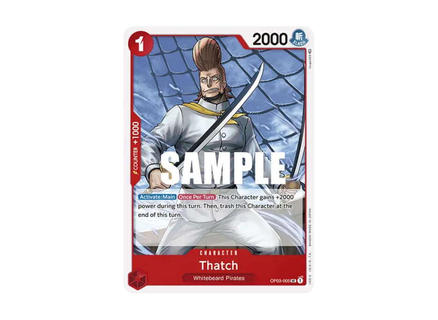 Thatch UC [OP03-005] [EN] (Booster Pack "Pillars Of Strength")