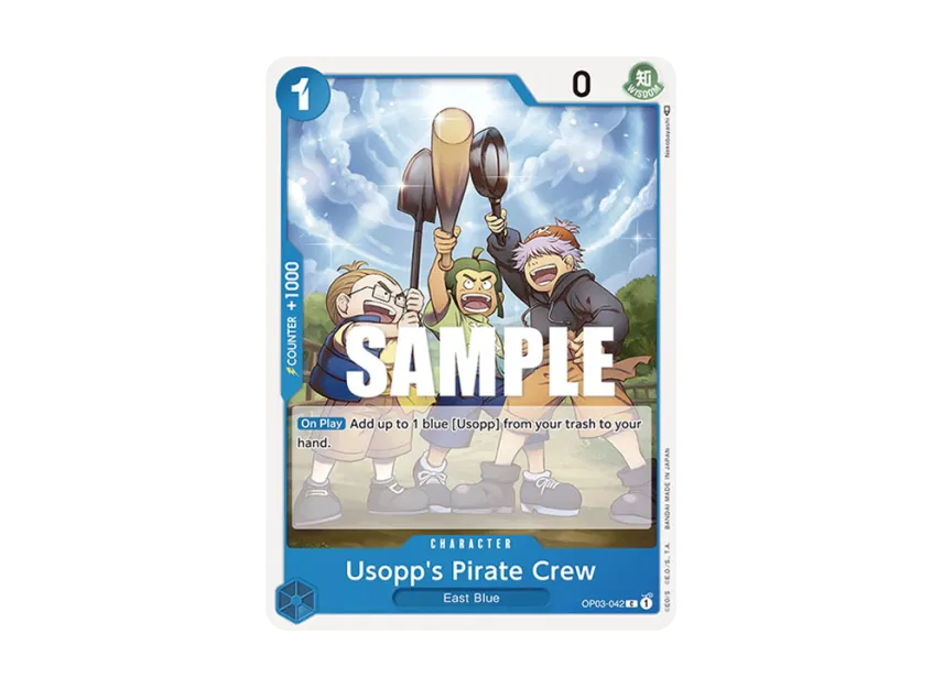 Usopp's Pirate Crew C [OP03-042] [EN] (Booster Pack "Pillars Of Strength")