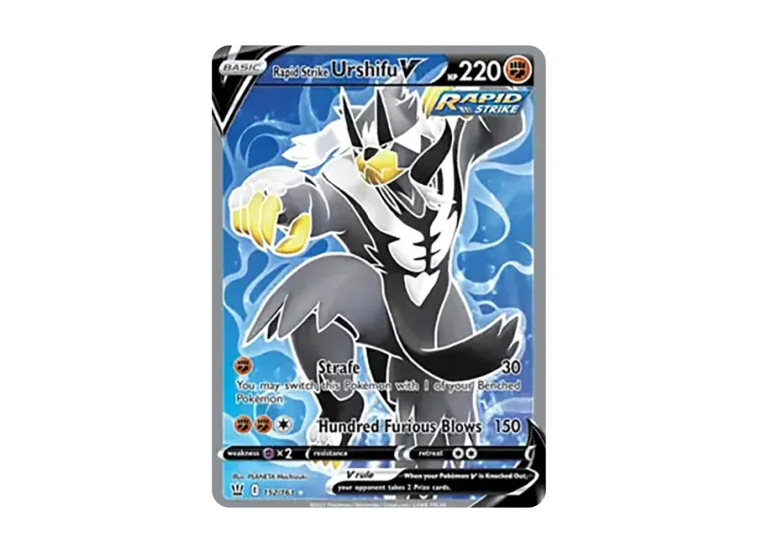 Rapid Strike Urshifu V UR [163-BATTLE-STYLES 152/163] (Sword & Shield "Battle Styles")