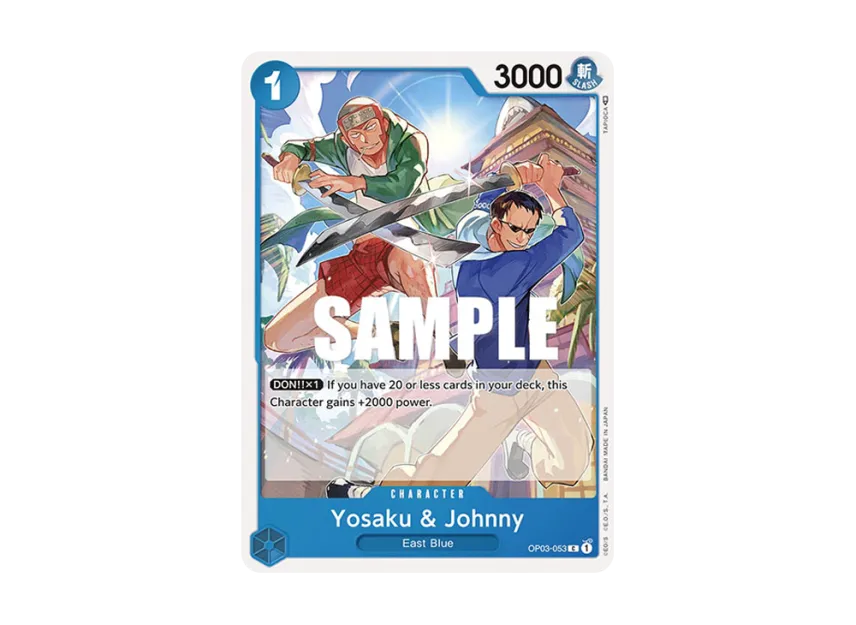 Yosaku & Johnny C [OP03-053] [EN] (Booster Pack "Pillars Of Strength")