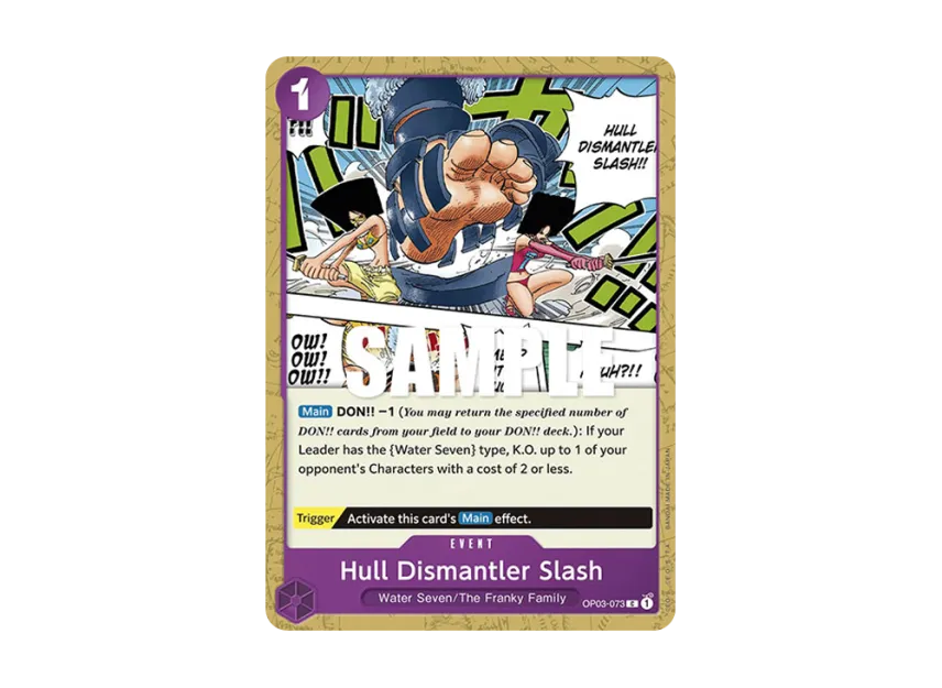 Hull Dismantler Slash C [OP03-073] [EN] (Booster Pack "Pillars Of Strength")